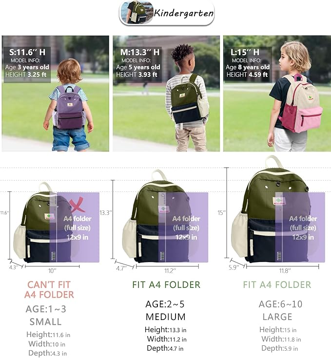 Toddler Backpack for Boys 2-5: Preschool Backpack for Boys