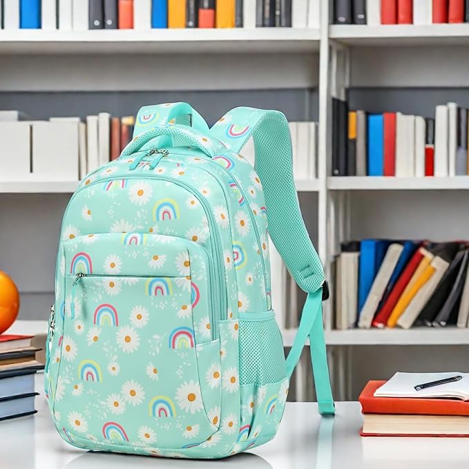LEDAOU School Backpack Teen Boys Girls Kids Bookbag Daypack School Bag Travel Back Pack Casual