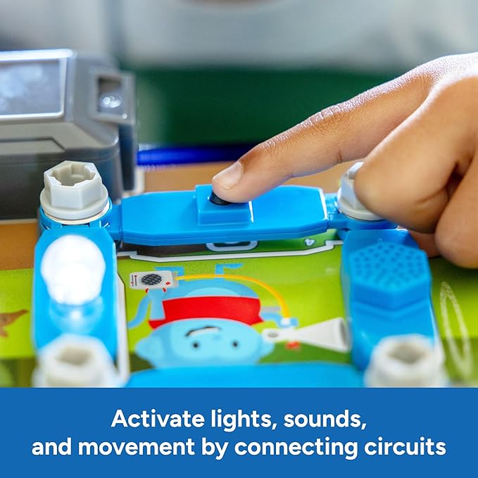 Educational Insights Design & Drill Adventure Circuits, STEM Toy, 63 Pieces, Ages 5+