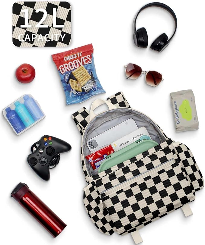 Corduroy Toddler Backpack for Boys 2-5: Preschool Backpack for Boys Girls - Cute Kids Backpack for Boys 13.5" H Fit Folder