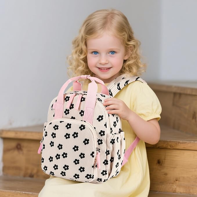 Bluboon Toddler Backpack for Girls Boys 2-4 Cute 12" Preschool Kindergarten Backpacks Kids Daycare Bags School Travel