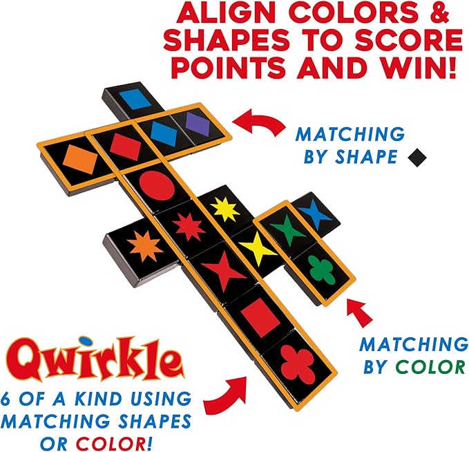 MindWare Travel Qwirkle Board Game