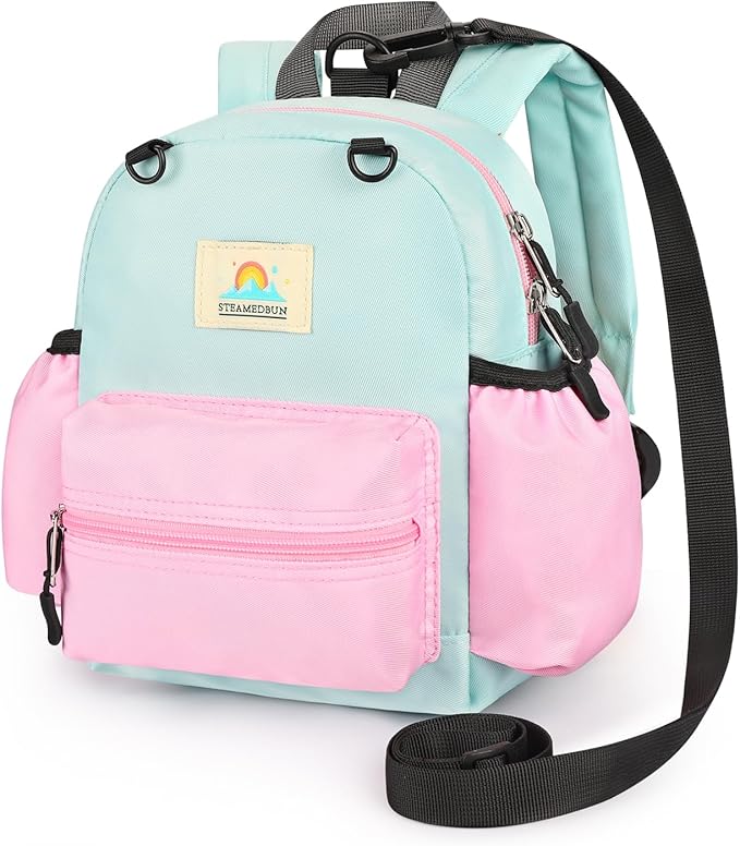 STEAMEDBUN Backpack Leash for Toddlers 1-3: Baby Backpack with Leash for Boys Girls - Anti-Lost Harness for Walking