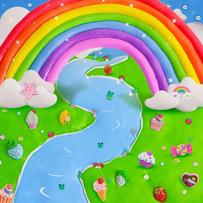 18 Pack Slimes, Slime Kids, Cloud Slime kit for Girls Ages 8-12, Toys for Girls and Boys, for Kids Slime Set Party kit Goodie Bag Stuffers, 4 5 6 7 8 9 10 Year Old Girl Birthday Gift Cute Stuff