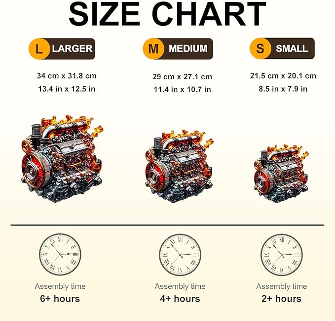 Wooden Puzzles for Adults, Wooden Jigsaw Puzzles for Adults Kids, Ironclad Dynamo Unique Shaped Wood Puzzles Adult, Creative Gifts for Friends Family Game, Home Decor(11.4 * 10.7in 180pcs)