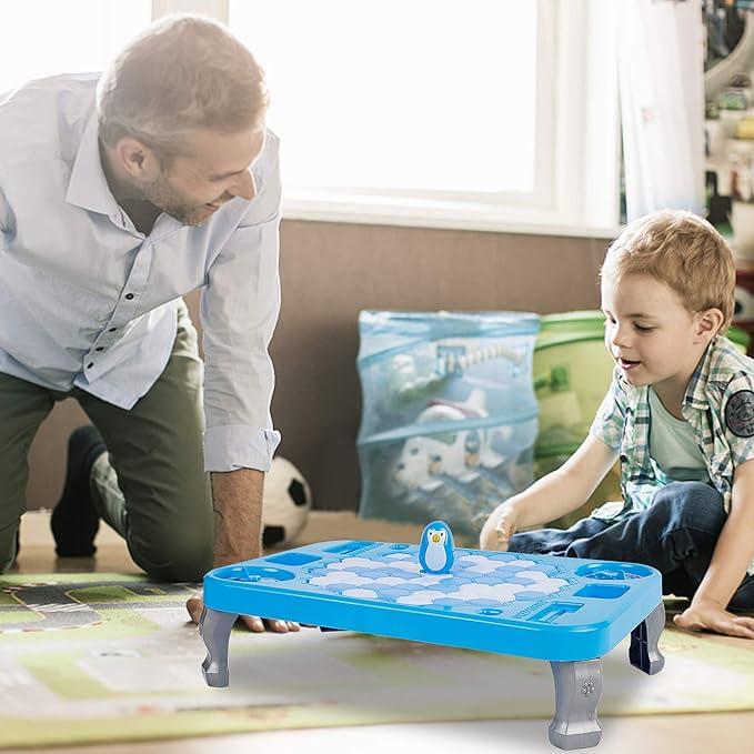 DR.DUDU Ice Breaker Game Save Penguin On Ice Block Family Funny Game Penguin Trap Activate Game Children's Day Gifts