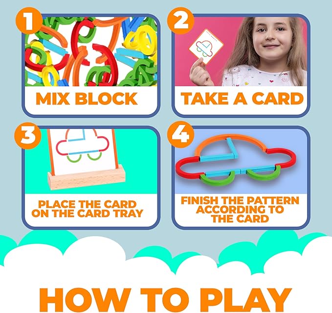 Stem Kids Toys for Creative Learning Building Educational Resources Toys for Preschool and Kindergarten Boys and Girls