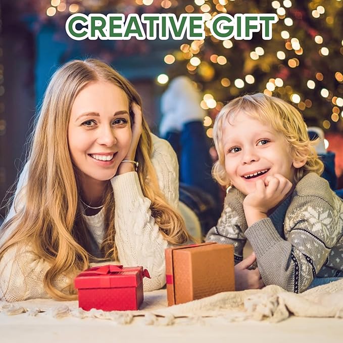 Ruikiyart Wooden Puzzles for Adults, 5MM 200 Pieces Colorful Tree Wooden Jigsaw Puzzles, Tree Puzzle Unique Shaped for Adults and Kids on Birthday, Thanksgiving, Family Puzzle Games (11.2"*11.2")