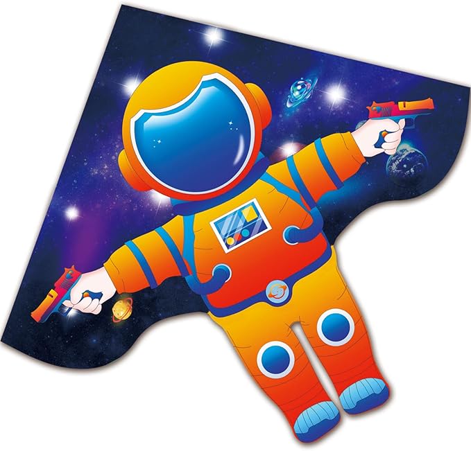 HONBO Large Delta Kite for Kids & Adults,Extremely Easy to Fly Kite for Beach Trip,String Line Included,with Colorful Tail,Perfect for Beginners