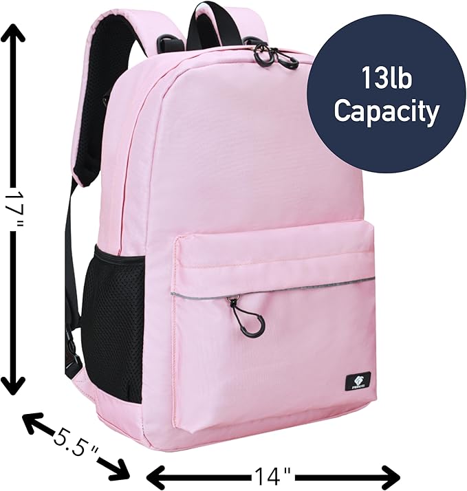 Fenrici Adaptive Backpack for Girls, Boys for All Abilities and Ages; Wheelchair Backpack with Adaptive Design; Perfect for Travel, School, and Everyday Adventure, Cool Pink