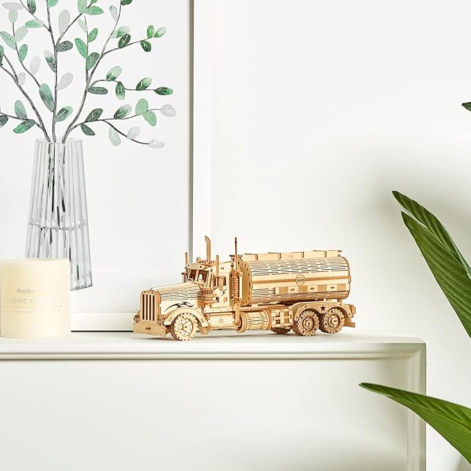 3D Wooden Puzzles Truck Model Kits, Brainteaser and Puzzle for Christmas/Birthday,Gifts for Adults and Teens to Build Combination
