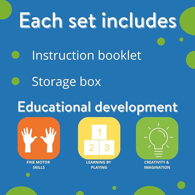 Geomag Classic Magnetic Toys for Kids Ages 5+, 52pc Educational STEM Magnets for Kids - Swiss-Made Magnetic Blocks, Tiles and Building Toys from 100% Recycled Plastic