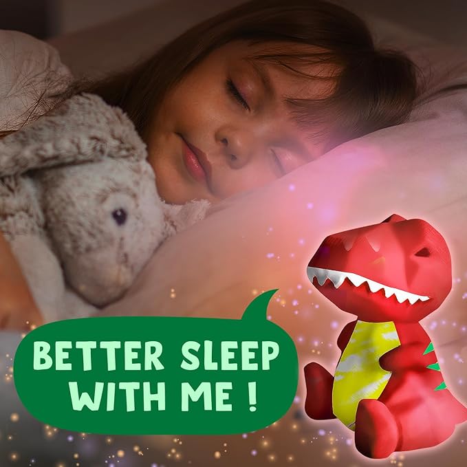 Goodyking Paint Your Own Dinosaur Lamp Kit, DIY Night Light, Arts & Crafts for Teens Girls Boys, Painting Kit for Kids, Room Decorations, Christmas Crafts Birthday Gifts for Kids Ages 3 4 5 6 7 8 9