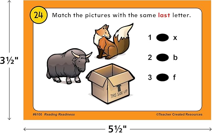Teacher Created Resources Power Pen Learning Cards: Reading Readiness (TCR6100)