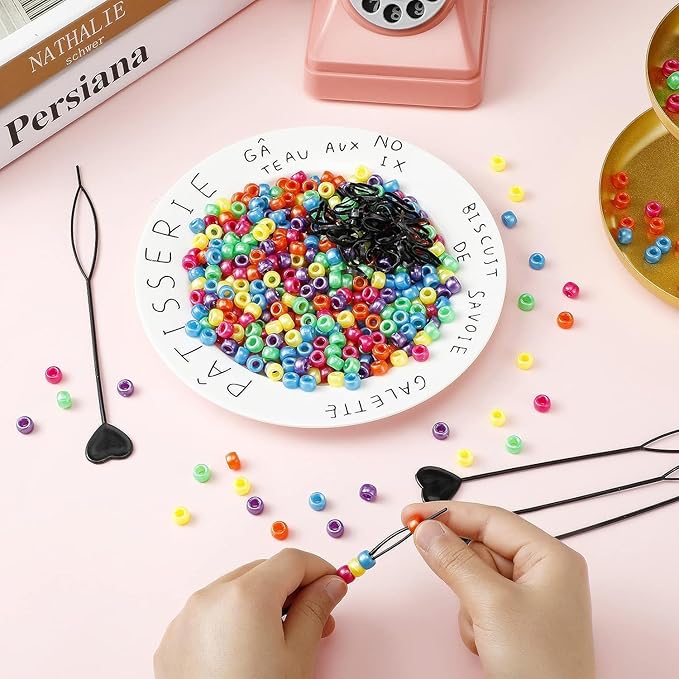 YMSDZHL 11000+PCS Clay Beads Bracelet Making Kit,24 Color DIY Flat Preppy Beads for Friendship Jewelry Making,Polymer Heishi Beads with Charms Gifts for Teen Girls Crafts for Ages 4-12