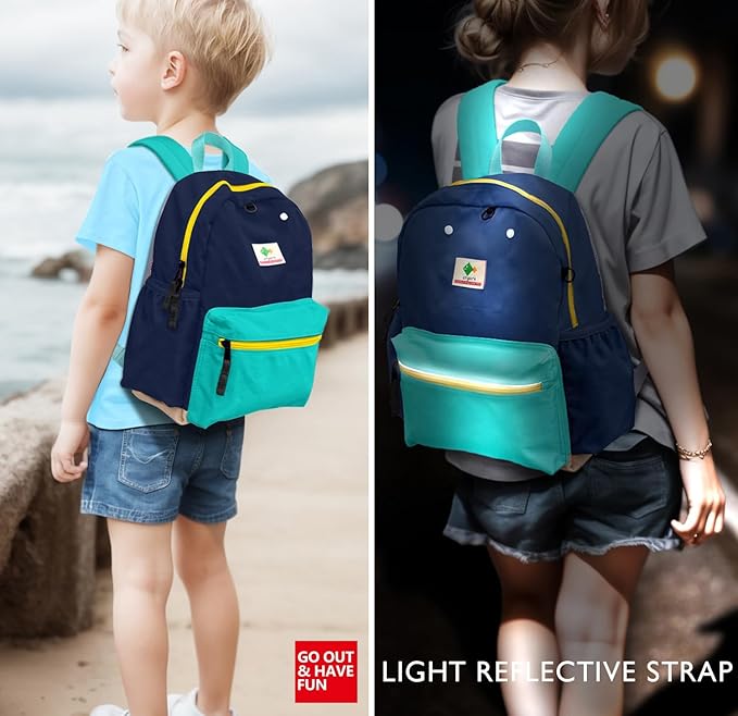 Kids Backpacks for Girls & Boys - Kindergarten to Elementary School, Small Child Toddler Backpack, 15" H, Ages 6-9