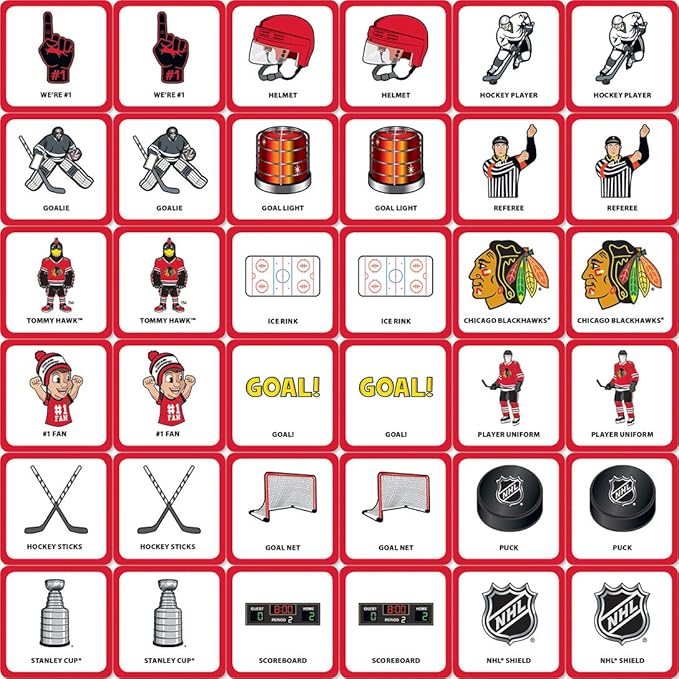 Masterpieces NHL unisex Matching Game