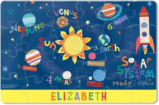 Personalized Jigsaw Puzzle for Kids, 24-Piece - I See Me! (Outer Space)