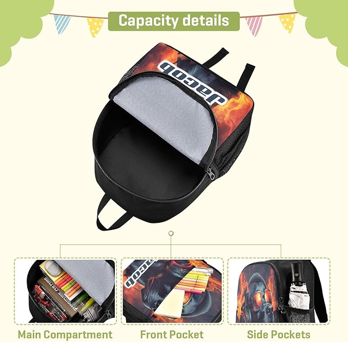 Cute Dog Black Toddler Backpack for Boys Girls 3-6 Small Travel Backpacks for Kids Preschool Bookbag for Elementary Kindergarten for School