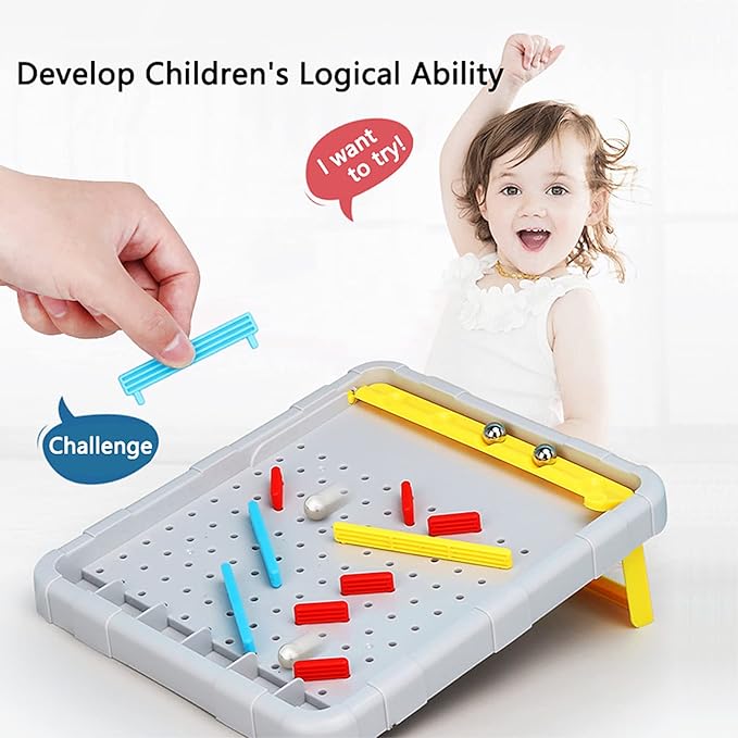STEM Educational Logic Training Game Desktop Maze Puzzle Toy for Kids Ages 7-12 Toy Present for Boys and Girls