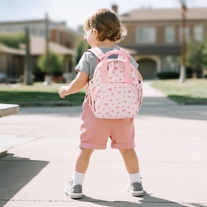 Bluboon Toddler Backpack for Girls Boys 2-4 Cute 12" Preschool Kindergarten Backpacks Kids Daycare Bags School Travel