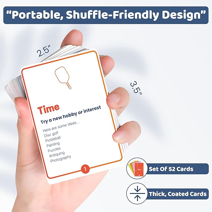 The Ultimate Adulting Card Deck for 20-Somethings | 52 Weekly Cards to Get Your Life Together – Wellness, Career, Time, Money & More