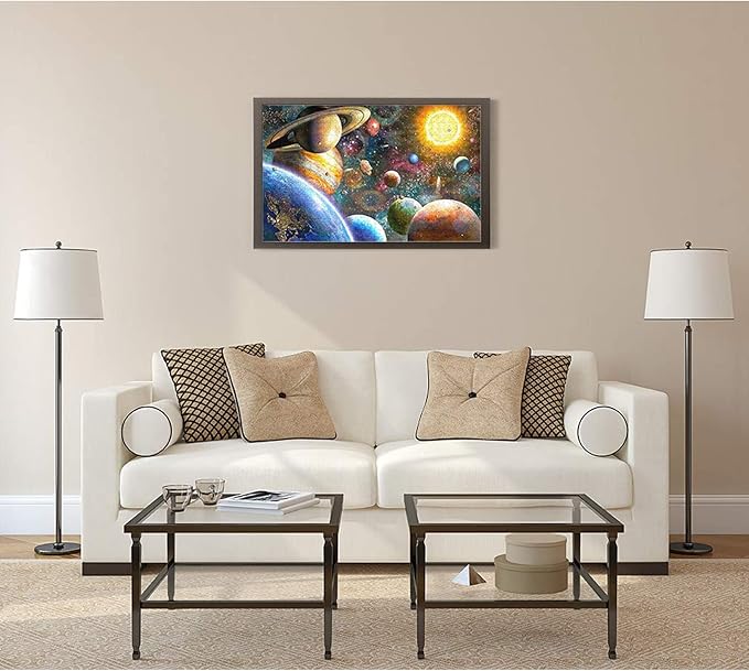 Jigsaw Puzzles 100 Pieces for Kids Youth Families (Space Traveler, Solar System) Pieces Fit Together Perfectly