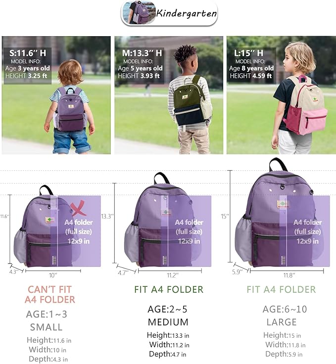 Toddler Backpack for Girls 2-5: Preschool Backpack for Girls