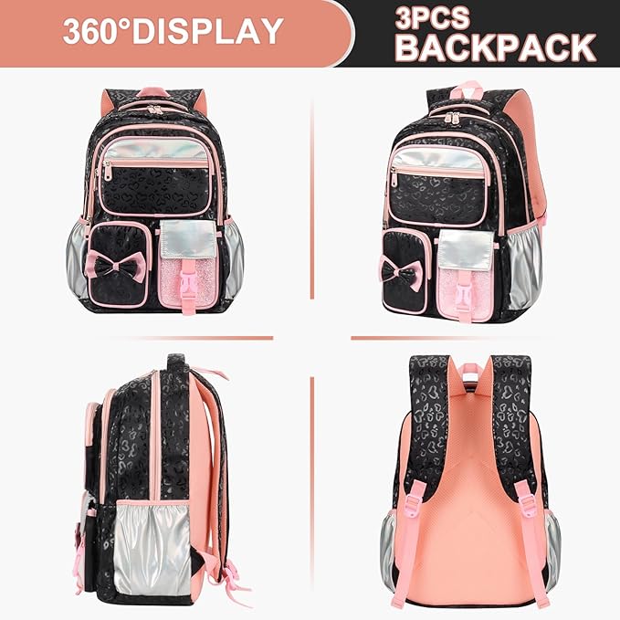 Backpack for Girls Lightweight Kids Backpacks for Middle School Students Book Bag for Elementary Student Teen Girls Toddler Backpack for School