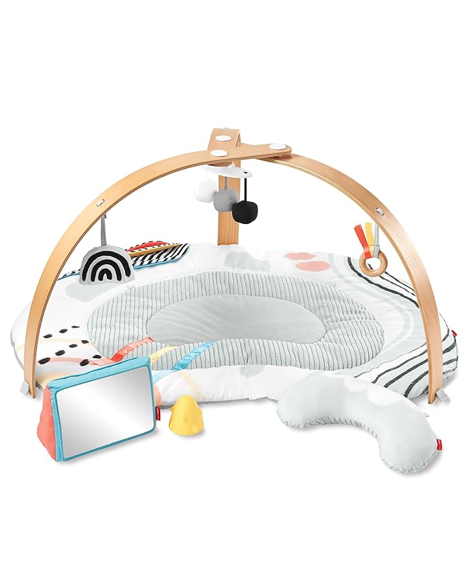Skip Hop Baby Play Gym Montessori Inspired Infant Playmat Age 0-2y, Discoverosity