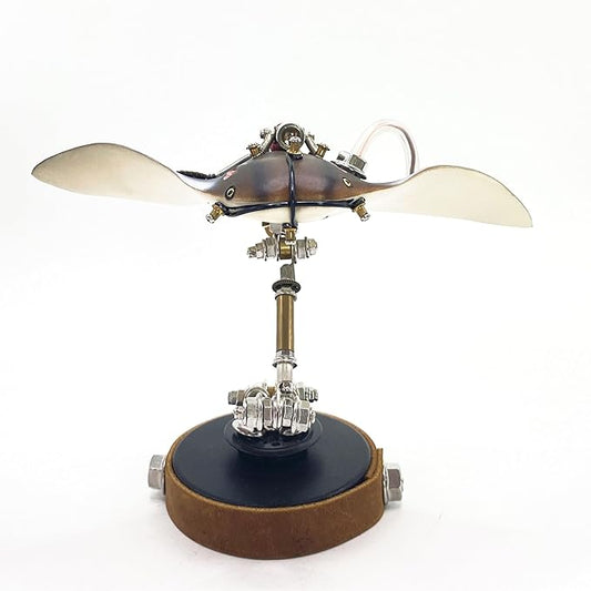 Steampunk Metal Insect Steampunk Bug Mechanical Steampunk Sculpture Steampunk mMechanical Insect Clockwork 3D Steampunk Metal Puzzle, Mechanical Insects Model (Stingray)