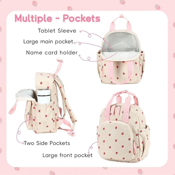 Bluboon Toddler Backpack for Girls Boys 2-4 Cute 12" Preschool Kindergarten Backpacks Kids Daycare Bags School Travel