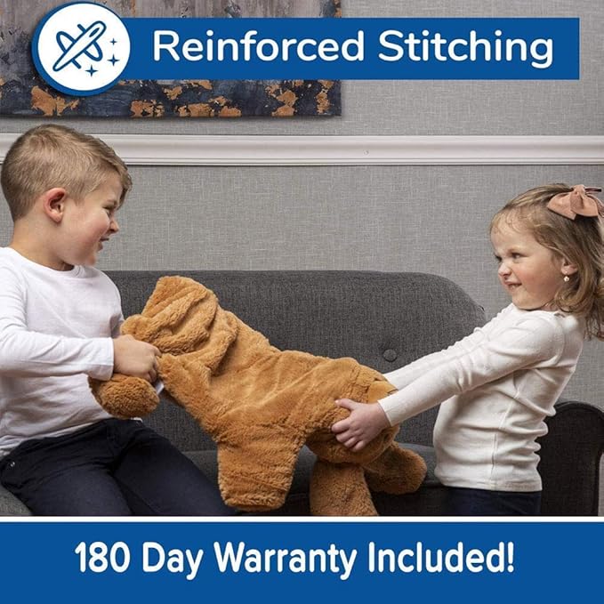 FRIENDLY CUDDLE Weighted Lap Pad for Kids 5 lbs. Sensory Weighted Stuffed Animals Lap Blanket for Kids Adults with Sensory Processing Disorder (Charlie) (Charlie)