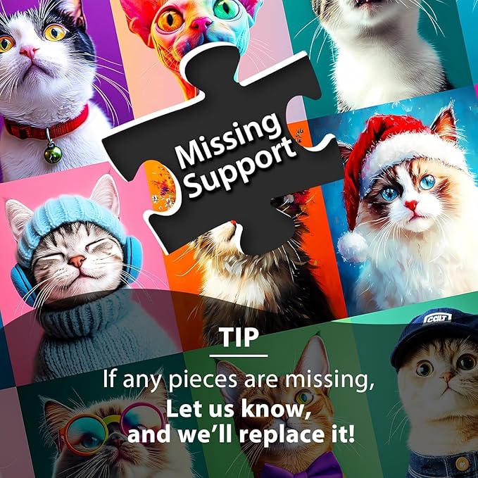 4-Pack 100 Piece Puzzles for Kids Ages 4-6 6-8 8-10 - Cat Dog Portraits Popsicles Unicorn Puzzle for Girls 4-6 Years Old 100 Piece Jigsaw Puzzle for Adults Toddler Children Learning Educational Toys