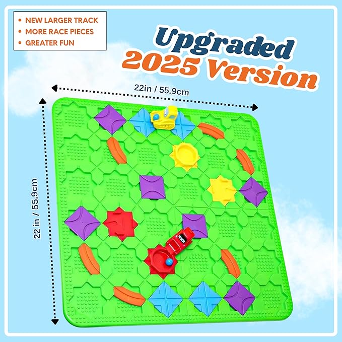 Logic Road Builder Game – STEM Board Game for Kids Ages 4-6 with 200+ Challenges | Educational for Boys and Girls, Perfect Holiday Toy.