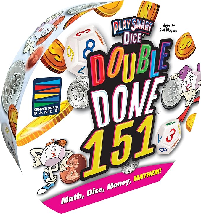 Double Done 151: Money and Mayhem Make Math Fun for The Whole Family!