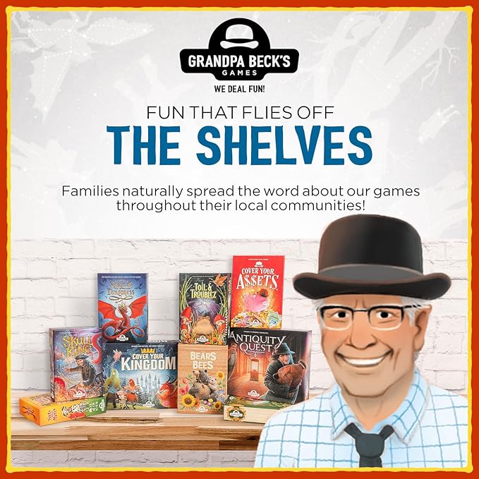 Cover Your Kingdom | Cover Your Assets New & Very Obnoxious Brother | A Magically Malicious Party Game for 2-8 Players 9+