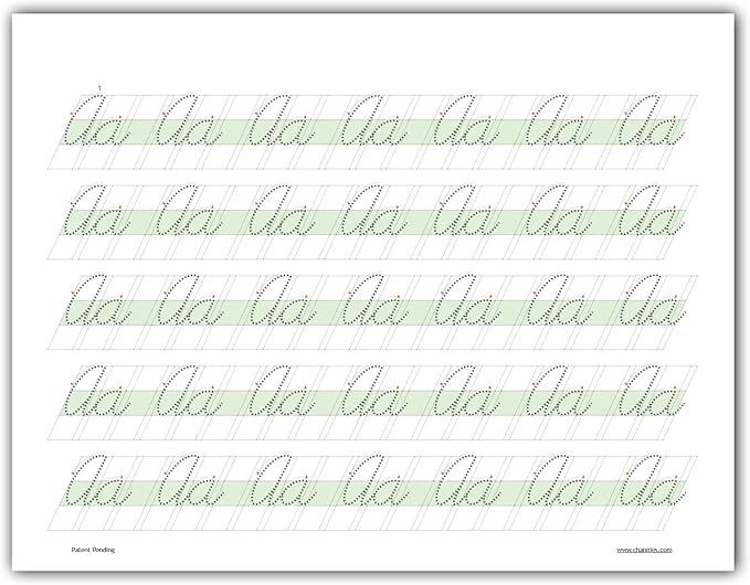 Channie’s Easy Peasy Cursive Handwriting Workbook for Kids, Tracing & Cursive Writing Practice Book, 80 Pages Front & Back, 40 Sheets, Grades 1st – 3rd, Size 8.5” x 11”