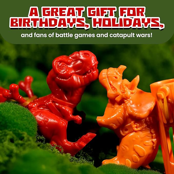 Catapult Feud – Base Game, Expansions, and Accessories (Dino Pack Expansion)