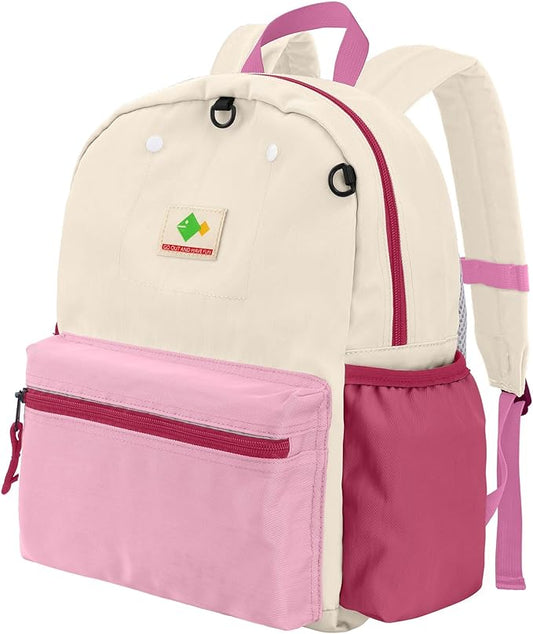 Toddler Backpack for Boys 2-5: Preschool Backpack for Boys Girls - Cute Kids Backpack for Boys 13.5" H Fit Folder