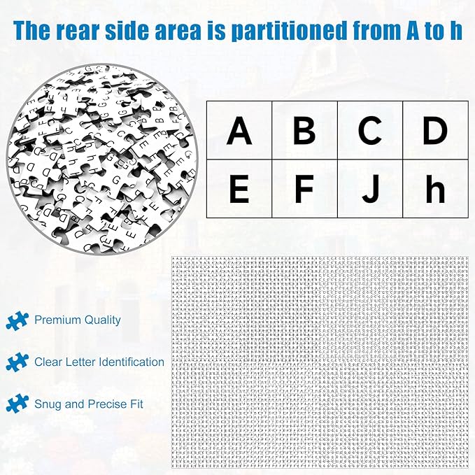 1000 Piece Landscape Puzzle for Adults, Adult Jigsaw Puzzles 1000 Pieces – European Town Art Puzzle for Stress Relief, Framable & Family Bonding (20"x28")