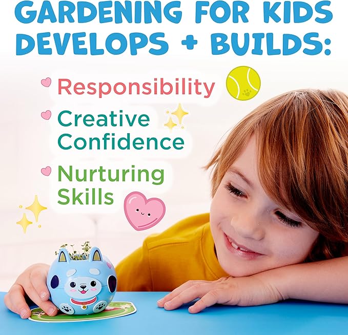 Creativity for Kids Plant-A-Pet: Puppy Toys for Girls - Small Gifts and Stocking Stuffers for Girls, Arts and Crafts for Kids, DIY Activity Set (Ages 6+)