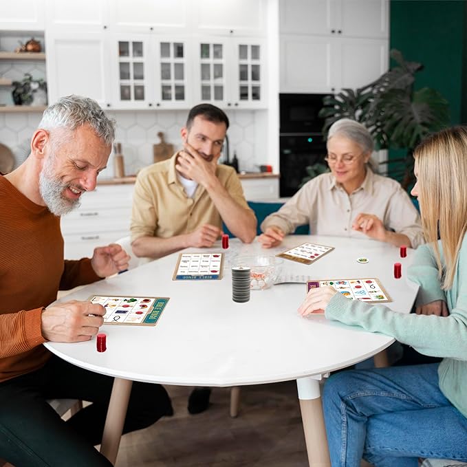 SpriteGru Bible Bingo Game, Multiple Players Bingo Game for Christian, Bible School Kids Christian Sunday Church