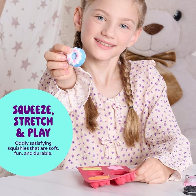 Taba Squishy Making Kit for Kids - Kids Crafts - 6 7 8 9 10 11 12 Year Old Girl Birthday Gift - Squishies Craft Kits - Arts and Crafts for Kid for 8-12 - Toys for Girls Ages 5-7