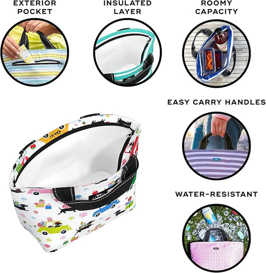 SCOUT Nooner Lunch Bag - Lightweight Insulated Soft Cooler for Women, Teachers, Nurses, Beach, Travel, Pool & Picnic Cooler