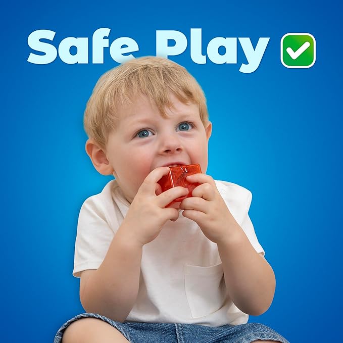 Geomag Magicube 13pcs Magnetic Blocks - Magnetic Building Blocks for Toddlers 1-3, Montessori Toys for 1+ Year Old, Autism Sensory Product, Magnets for Kids