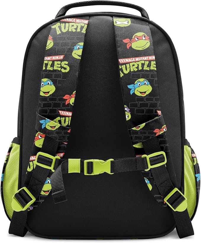 Simple Modern Large Nickelodeon Viacom Kids Backpack for School Girls and Boys | Elementary Backpack for Teen | Fletcher Collection | Kids - 16" tall | TMNT Turtles Unite