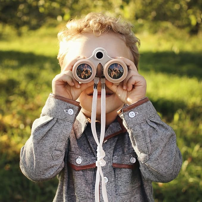 ROBOTIME Explorer Kit & Bug Catcher Kit for Kids, 12PCS Bug Catching Kit, Outdoor Bug Collection with Kids Binoculars, Butterfly Net, Insect Box, Magnifying Glass and Compass Watch for Toddlers 3-12