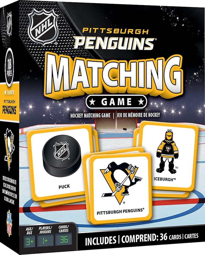Masterpieces NHL unisex Matching Game