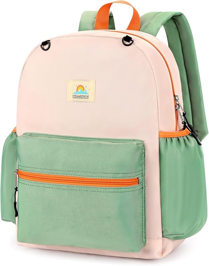 STEAMEDBUN Kids Backpack for Girls 6-8: Toddler Backpack for Preschool Kindergarten - Girls Backpacks for Elementary 4-6